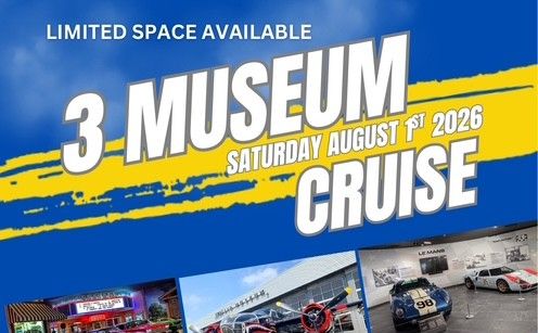 3 Museum Car Cruise partial flyer August 2026